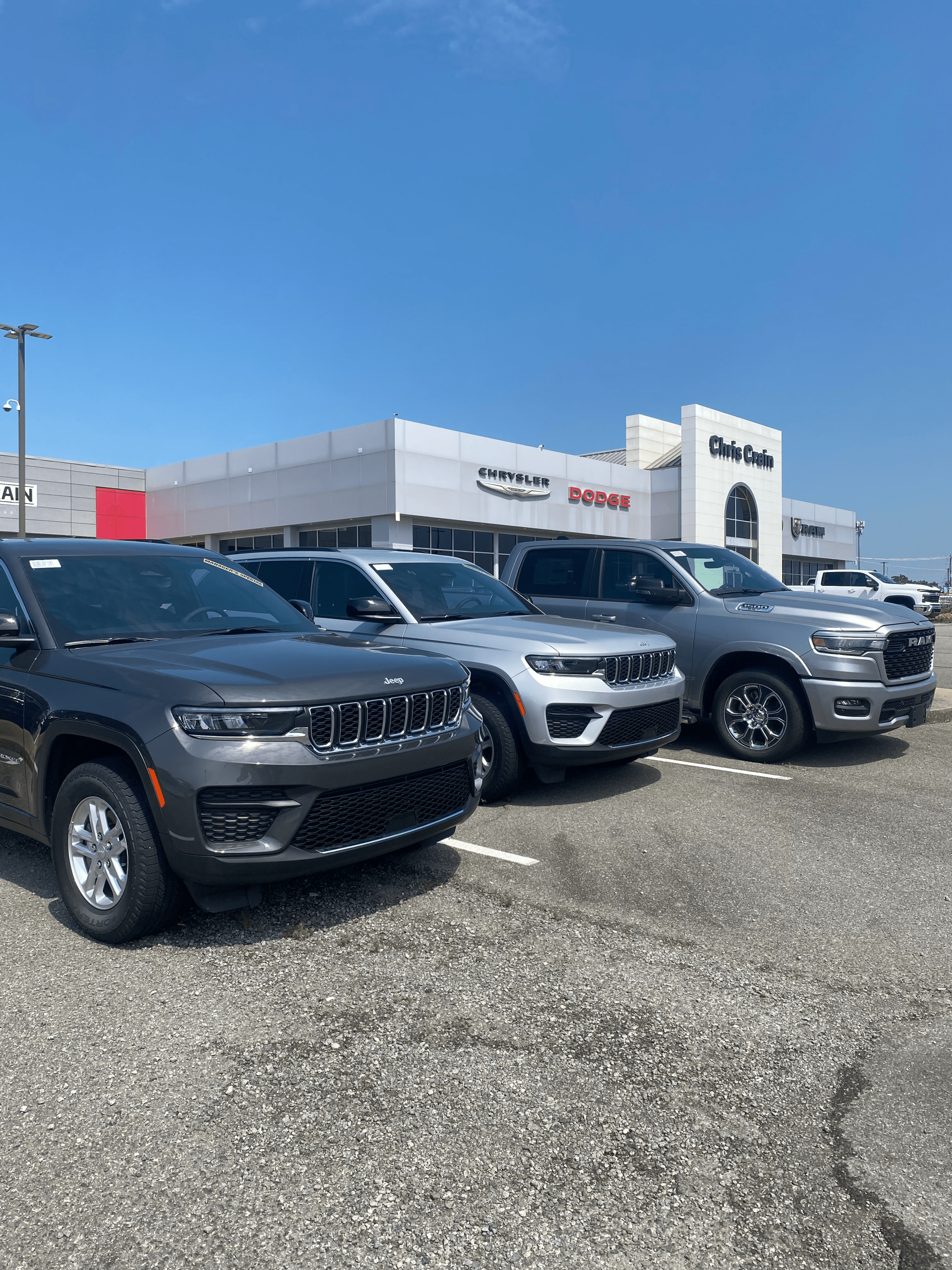 Front View of Chris Crain Chrysler Dodge Jeep Ram Fiat in Benton AR