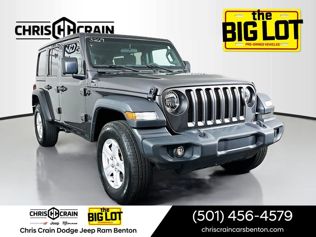 2023 Jeep Wrangler 4-Door Sport S 4x4