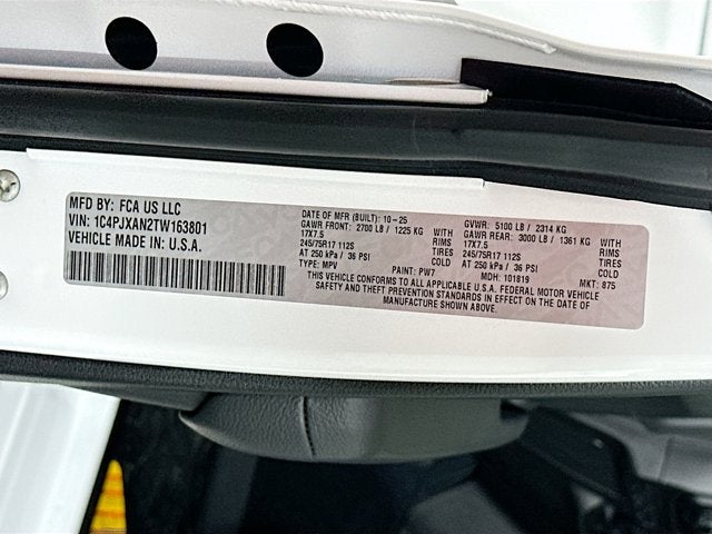 2026 Jeep Wrangler WRANGLER 2-DOOR SPORT