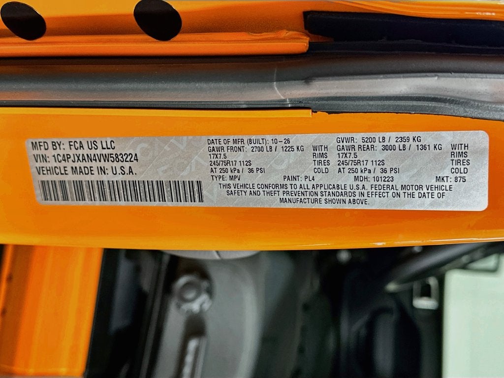 2027 Jeep Wrangler WRANGLER 2-DOOR SPORT