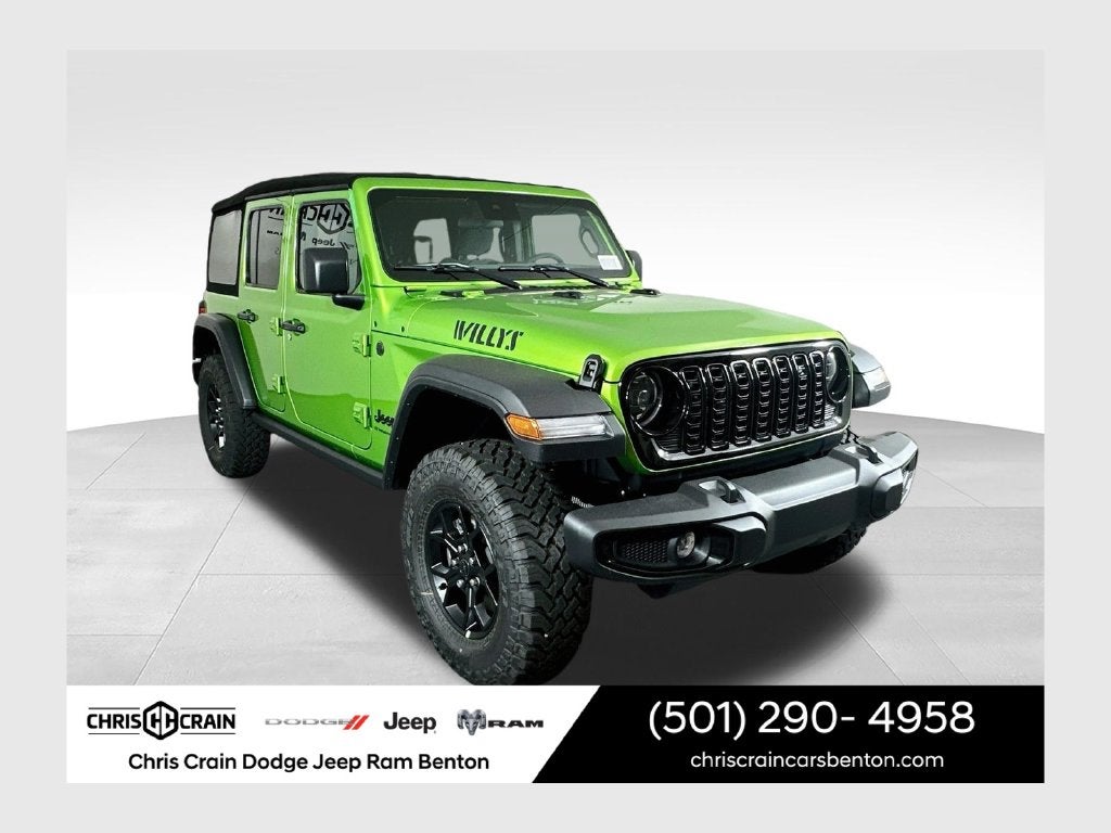 2025 Jeep Wrangler 4-Door Willys 4x4