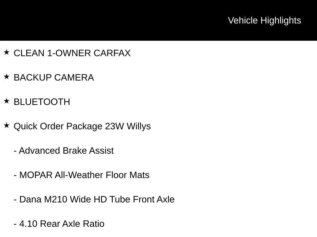 2025 Jeep Wrangler 4-Door Willys 4x4