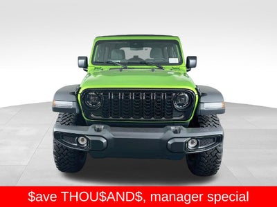 2025 Jeep Wrangler 4-Door Willys 4x4