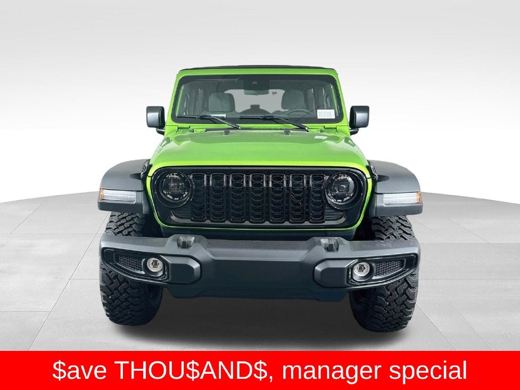 2025 Jeep Wrangler 4-Door Willys 4x4