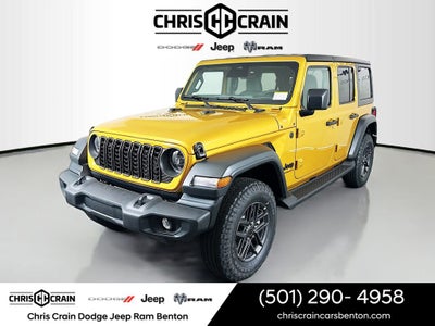 2026 Jeep Wrangler WRANGLER 4-DOOR SPORT S