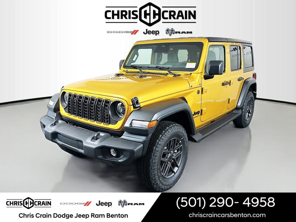 2026 Jeep Wrangler WRANGLER 4-DOOR SPORT S