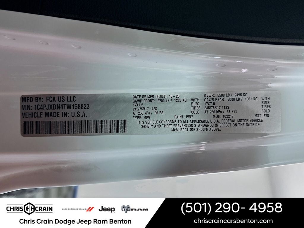 2026 Jeep Wrangler WRANGLER 4-DOOR SPORT