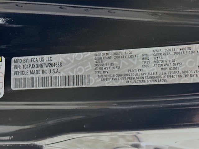 2026 Jeep Wrangler WRANGLER 4-DOOR 85TH ANNIVERSARY EDITION