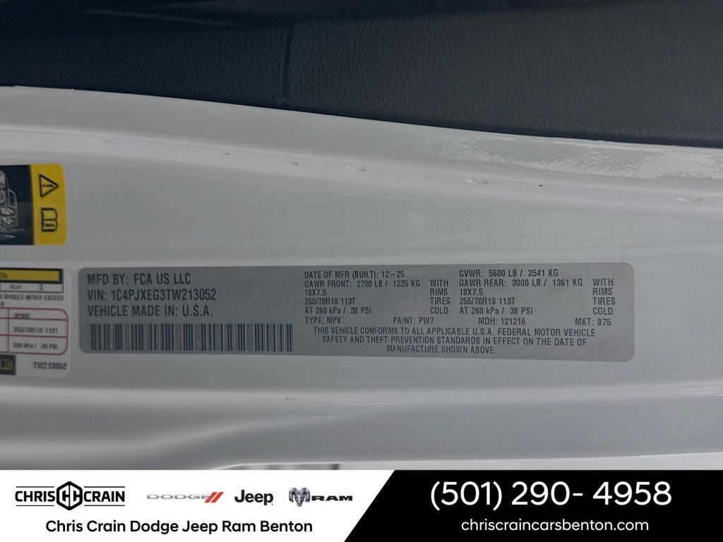 2026 Jeep Wrangler WRANGLER 4-DOOR SAHARA