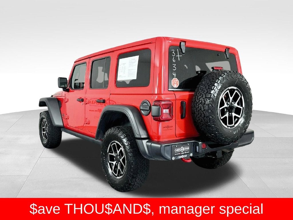 2025 Jeep Wrangler 4-Door Rubicon 4x4