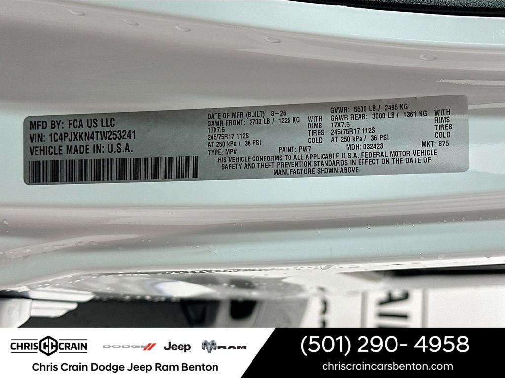 2026 Jeep Wrangler Sport RHD Right Hand Drive