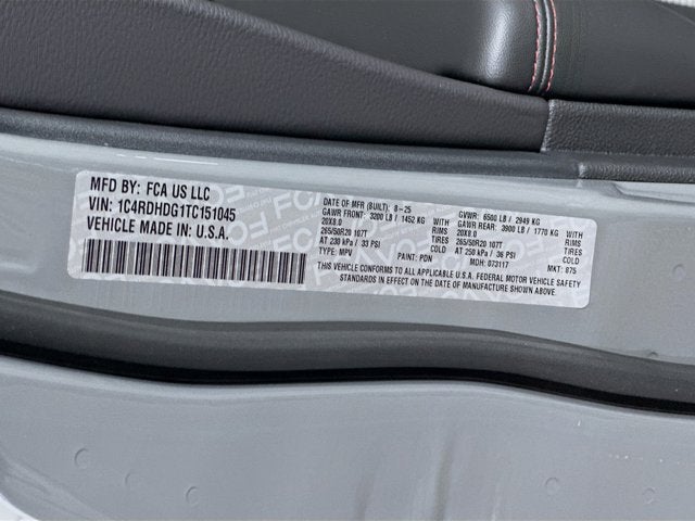 2026 Dodge Durango DURANGO GT RWD