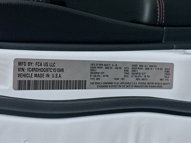 2026 Dodge Durango DURANGO GT RWD