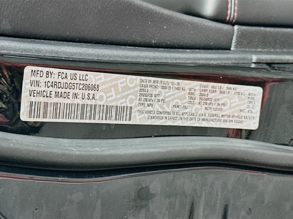 2026 Dodge Durango GT Plus AWD