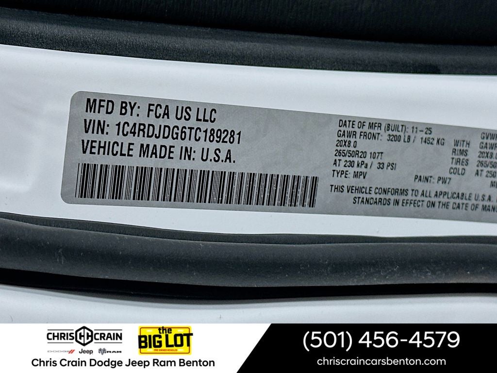 2026 Dodge Durango GT Plus