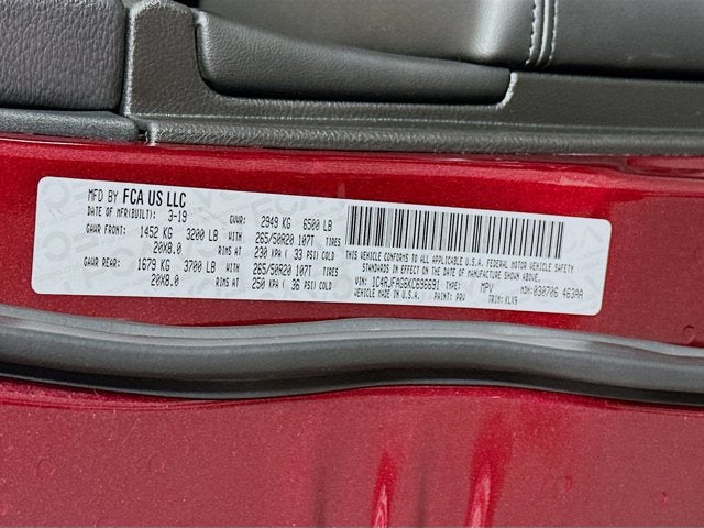 2019 Jeep Grand Cherokee Altitude 4x4