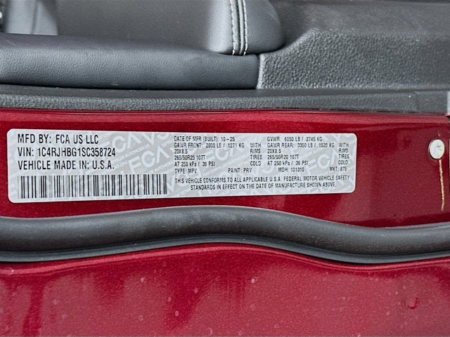 2025 Jeep Grand Cherokee GRAND CHEROKEE LIMITED 4X4