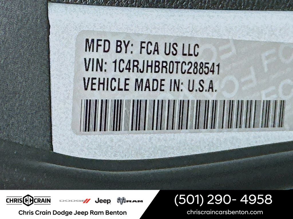 2026 Jeep Grand Cherokee GRAND CHEROKEE LIMITED RESERVE 4X4