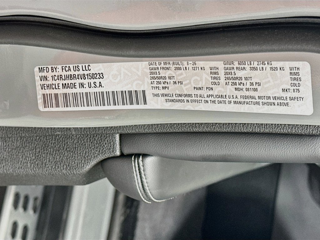 2027 Jeep Grand Cherokee GRAND CHEROKEE LIMITED 4X4