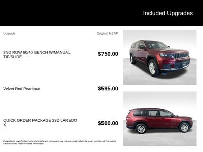 2024 Jeep Grand Cherokee L Laredo X 4x2