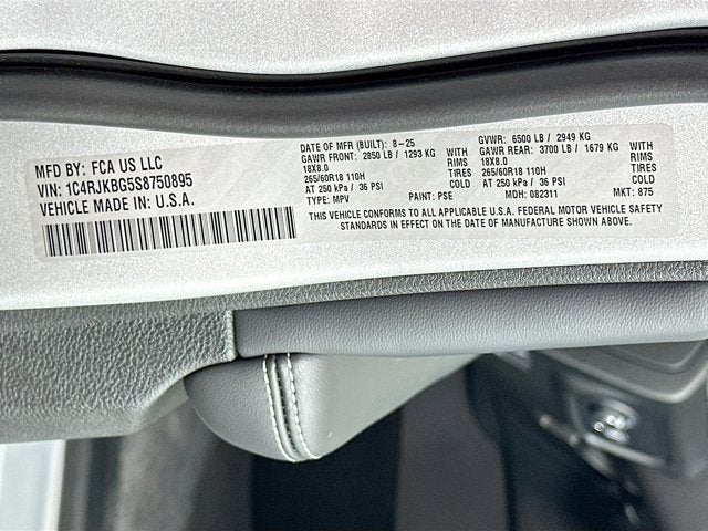 2025 Jeep Grand Cherokee L Limited