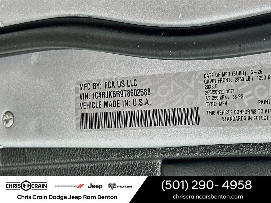 2026 Jeep Grand Cherokee L Limited