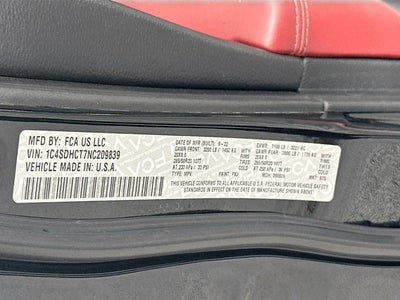 2022 Dodge Durango R/T RWD