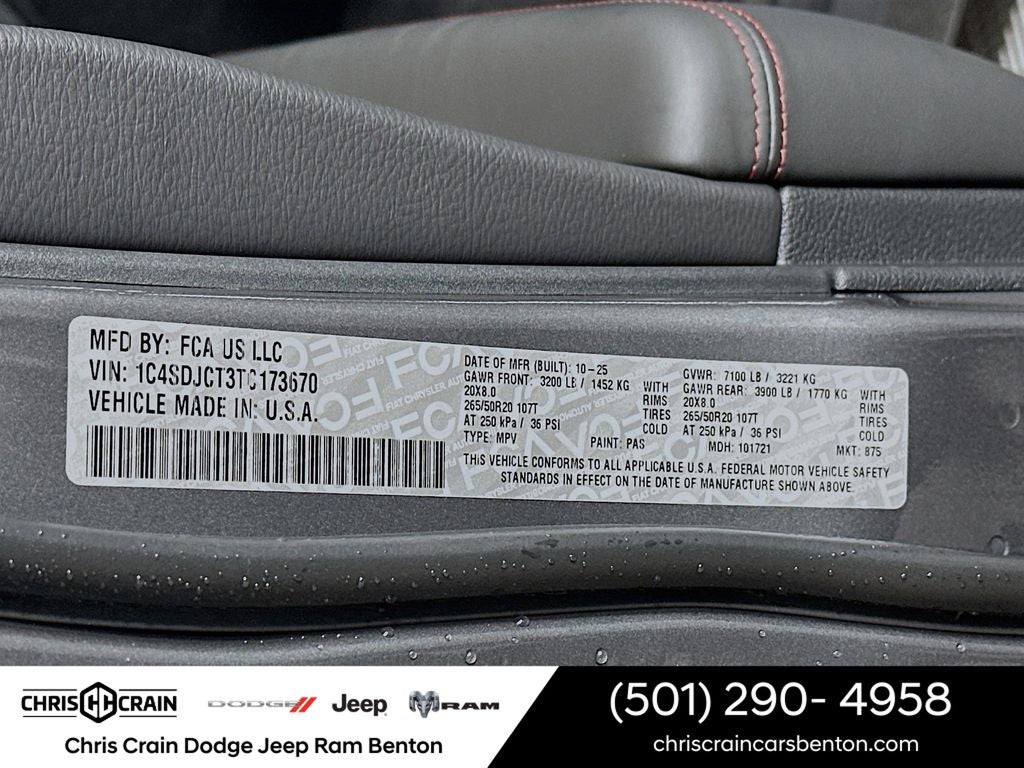 2026 Dodge Durango DURANGO GT PLUS AWD HEMI V8