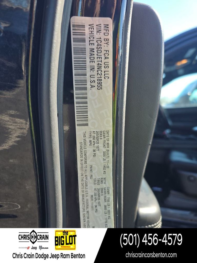 2022 Dodge Durango Citadel