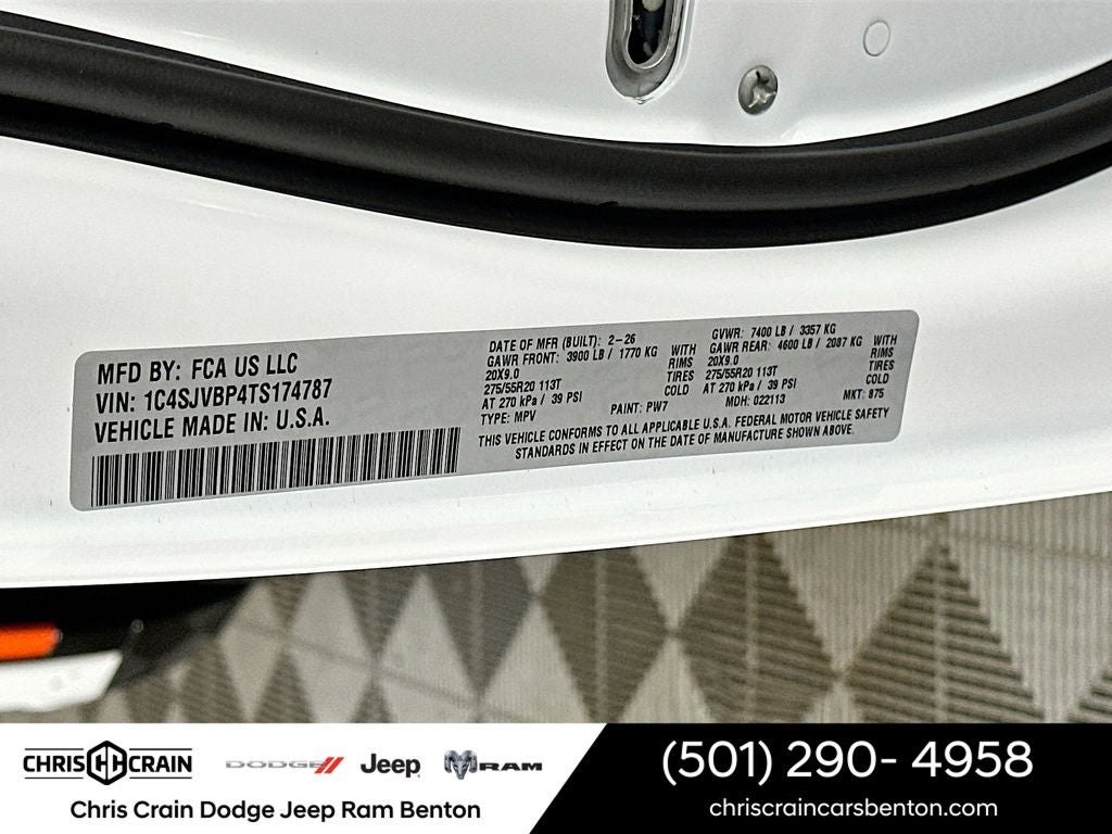 2026 Jeep Grand Wagoneer Limited