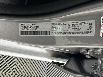 2026 RAM Ram 1500 RAM 1500 TRADESMAN CREW CAB 4X2 5'7' BOX