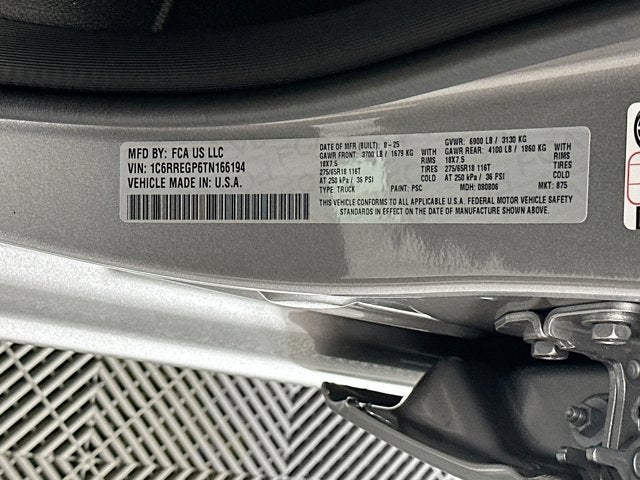 2026 RAM Ram 1500 RAM 1500 TRADESMAN CREW CAB 4X2 5'7' BOX