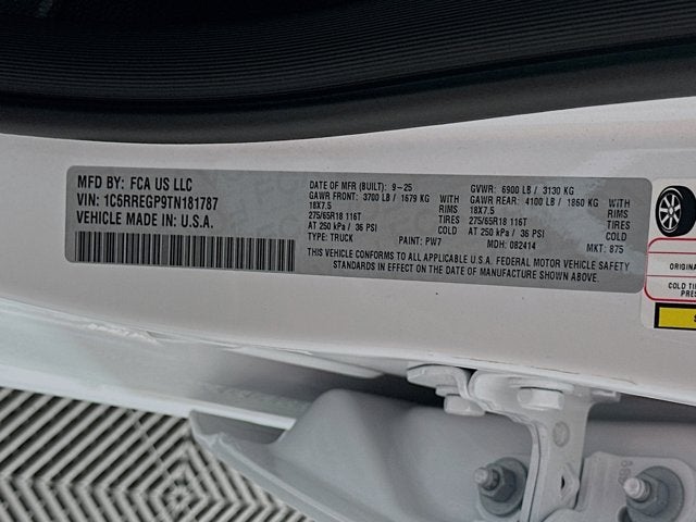 2026 RAM Ram 1500 RAM 1500 TRADESMAN CREW CAB 4X2 5'7' BOX