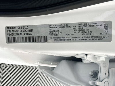 2026 RAM Ram 1500 RAM 1500 TRADESMAN CREW CAB 4X2 5'7' BOX