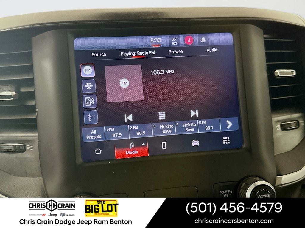 2023 RAM 1500 Big Horn Crew Cab 4x4 5'7' Box