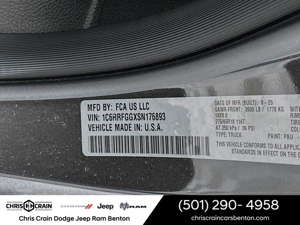 2025 RAM 1500 Tradesman