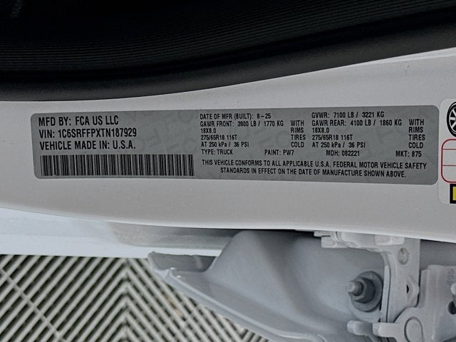 2026 RAM Ram 1500 RAM 1500 BIG HORN CREW CAB 4X4 5'7' BOX