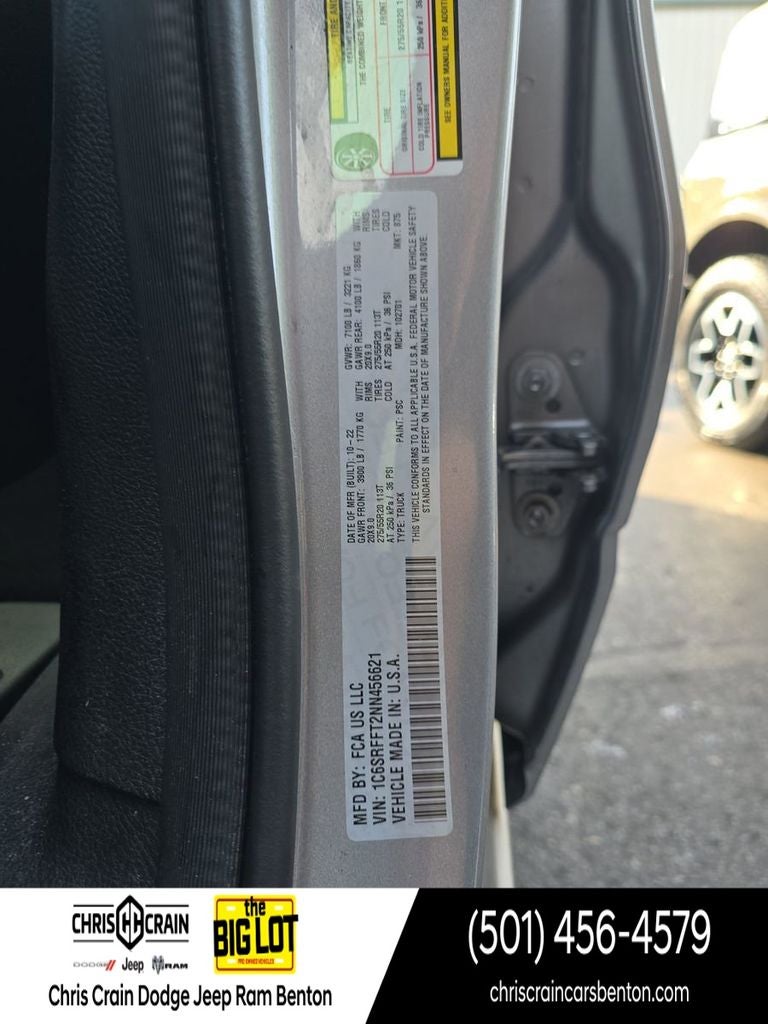 2022 RAM 1500 Big Horn/Lone Star