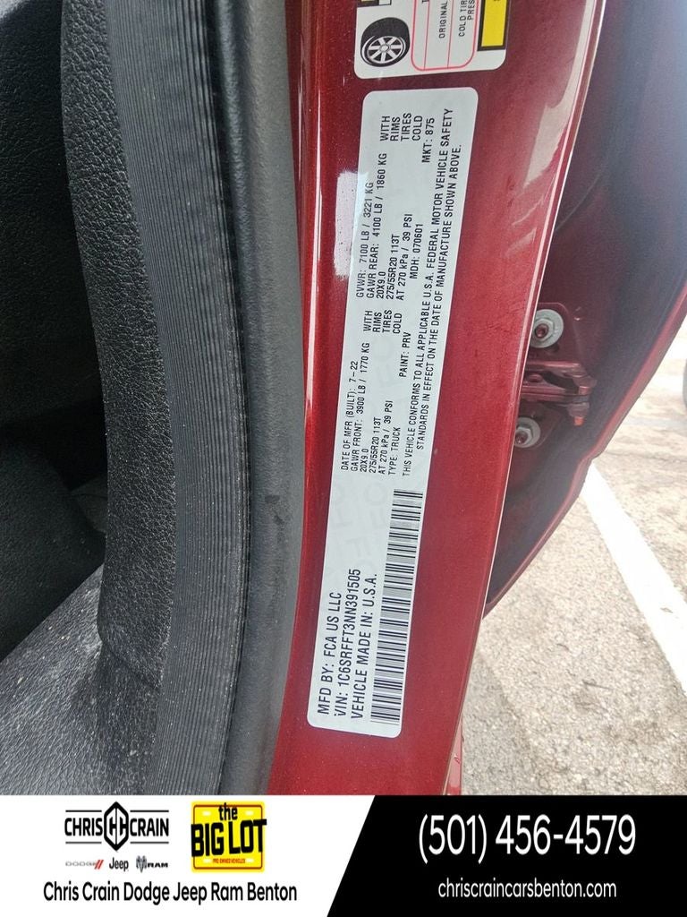 2022 RAM 1500 Big Horn/Lone Star