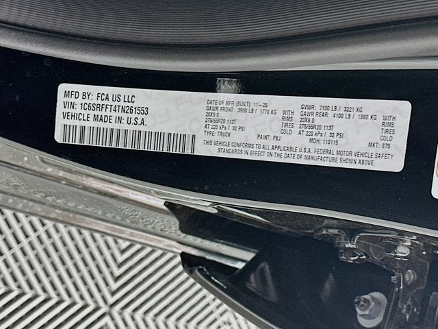 2026 RAM Ram 1500 RAM 1500 BIG HORN CREW CAB 4X4 5'7' BOX