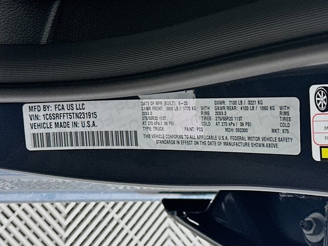 2026 RAM 1500 Big Horn