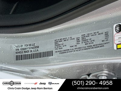 2026 RAM Ram 1500 RAM 1500 BIG HORN CREW CAB 4X4 5'7' BOX