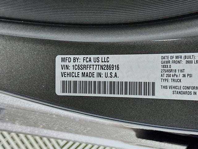 2026 RAM Ram 1500 RAM 1500 BIG HORN CREW CAB 4X4 5'7' BOX