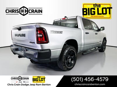2025 RAM 1500 Warlock Crew Cab 4x4 5'7' Box