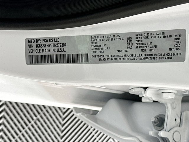 2026 RAM Ram 1500 RAM 1500 LIMITED CREW CAB 4X4 5'7' BOX