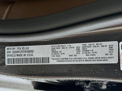 2026 RAM Ram 1500 RAM 1500 LARAMIE CREW CAB 4X4 5'7' BOX