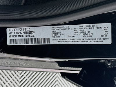 2026 RAM Ram 1500 RAM 1500 LARAMIE CREW CAB 4X4 5'7' BOX