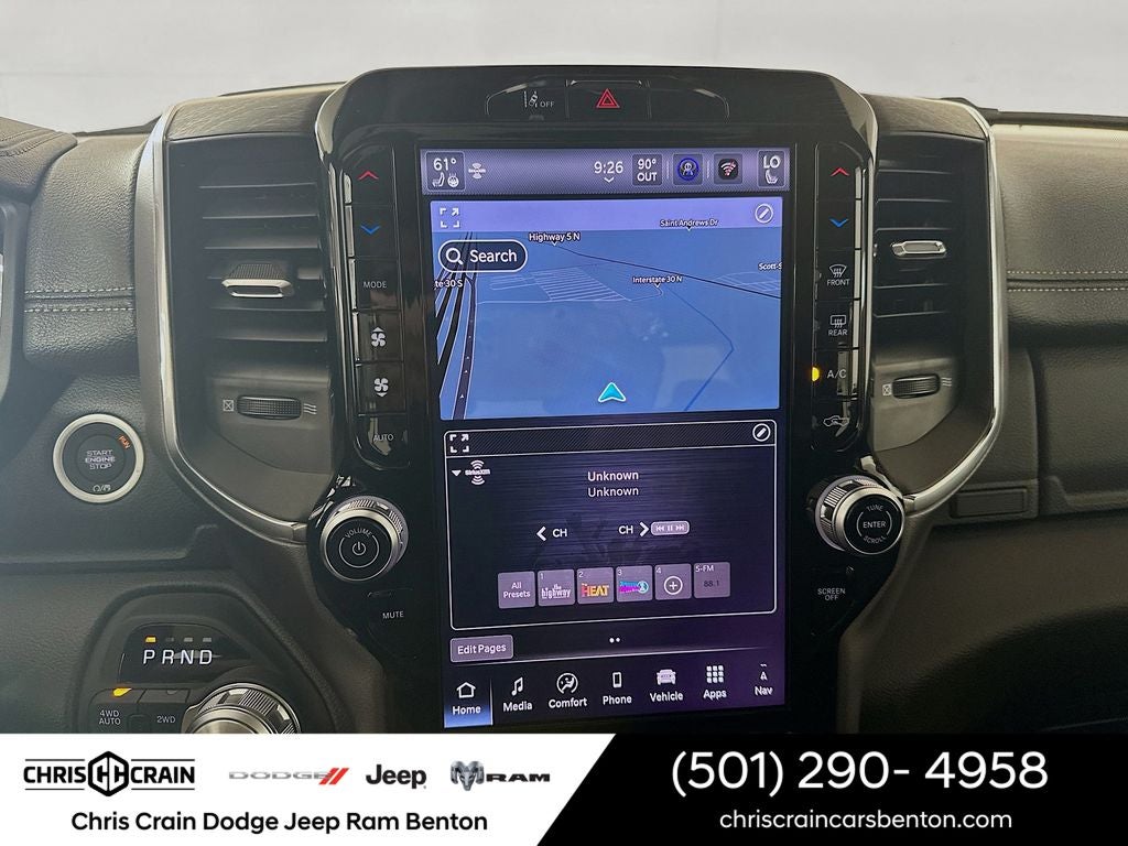 2026 RAM Ram 1500 RAM 1500 LARAMIE CREW CAB 4X4 5'7' BOX