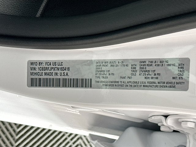 2026 RAM Ram 1500 RAM 1500 LARAMIE CREW CAB 4X4 5'7' BOX