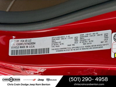 2026 RAM Ram 1500 RAM 1500 LARAMIE CREW CAB 4X4 5'7' BOX